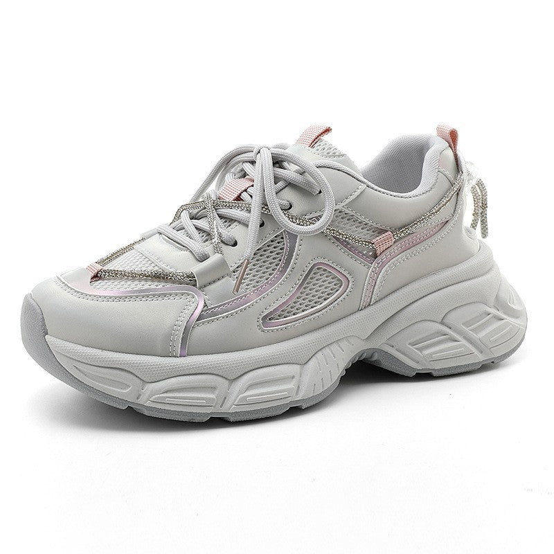Damen Sneaker Chunky Sport Mesh Schuhe Modisch - BerlinGlamour