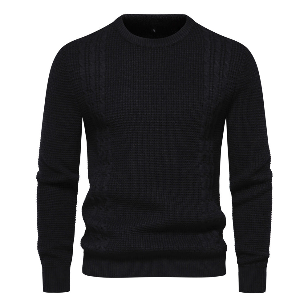 Herren Strickpullover Modern Struktur Design Elegant