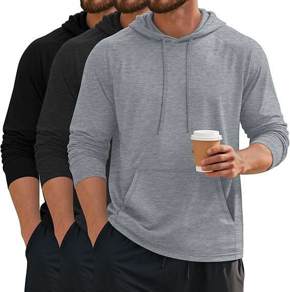 Herren Kapuzenpullover Kängurutasche Modern Komfortabel