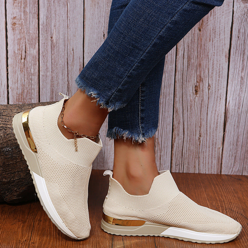 Damen Sockensneaker Atmungsaktiv Rutschfest Flexibel - BerlinGlamour