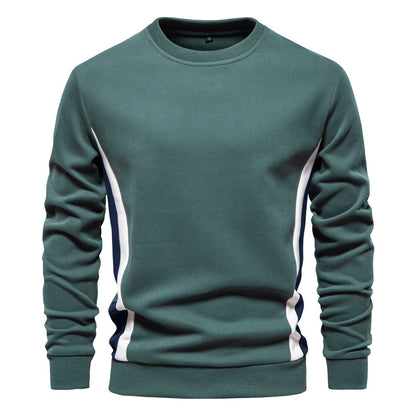 Herren Sweatshirt Moderne Farbblockoptik Casual