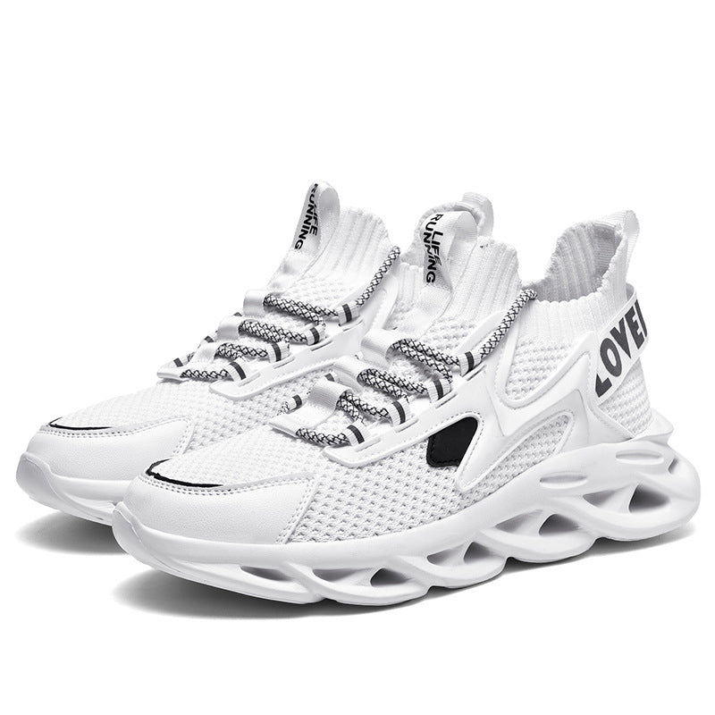 Damen Sneaker Schnürschuhe atmungsaktiv Komfort