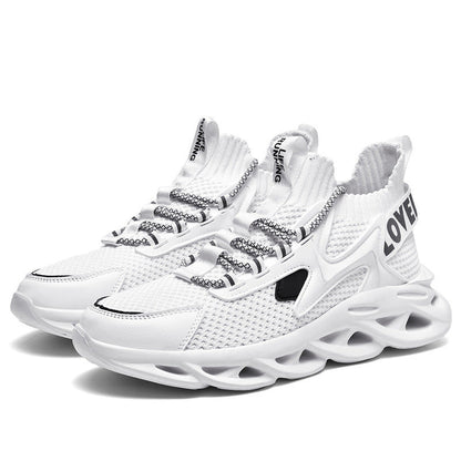 Damen Sneaker Schnürschuhe atmungsaktiv Komfort