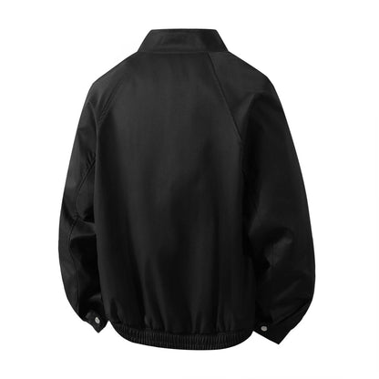 Herren Windbreaker Jacke Wasserdicht Mit Kragen Elastisch