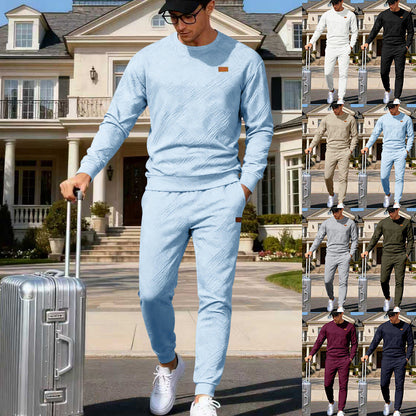 Herren Sweatanzug Eleganter Freizeitanzug Hochwertig Modern