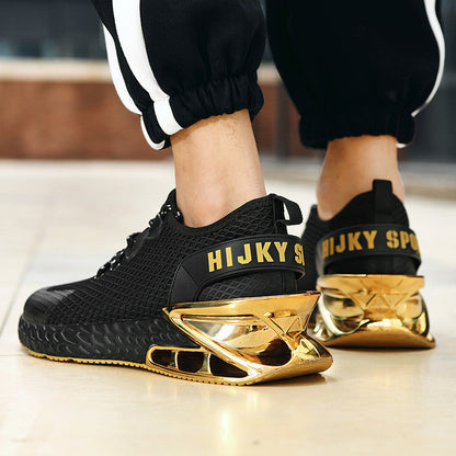 Damen Sneaker Sportlich Luftdämpfend Bequem