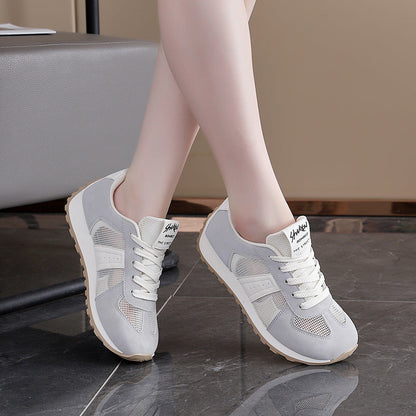 Damen Sneaker Bequem atmungsaktiv mit Stoßdämpfung