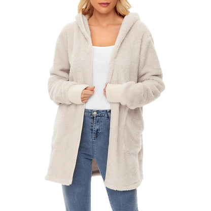 Weiche Damen Fleecejacke Warm Berlin Style
