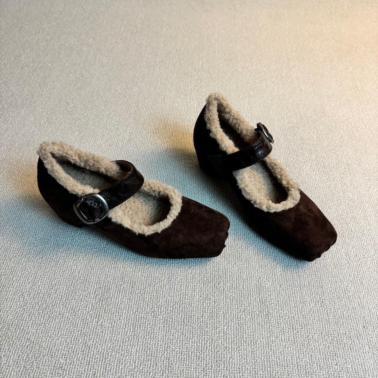 Damen Hausschuhe Warm Fleece Innenfutter Stilvoll