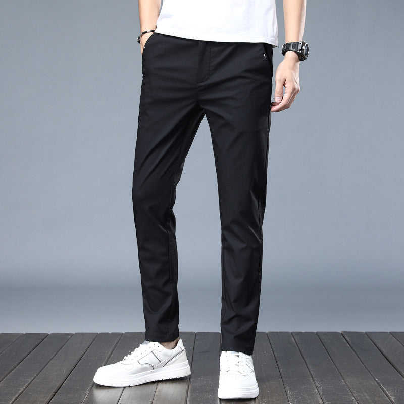 Bequeme Herren Chino Hosen Stretchbaumwolle Elegant