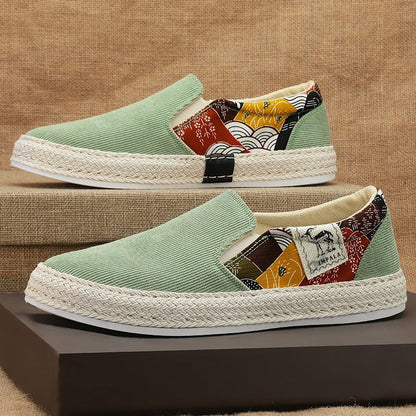 Damen Espadrilles Bequem Slip-On Sneaker Sommer - BerlinGlamour