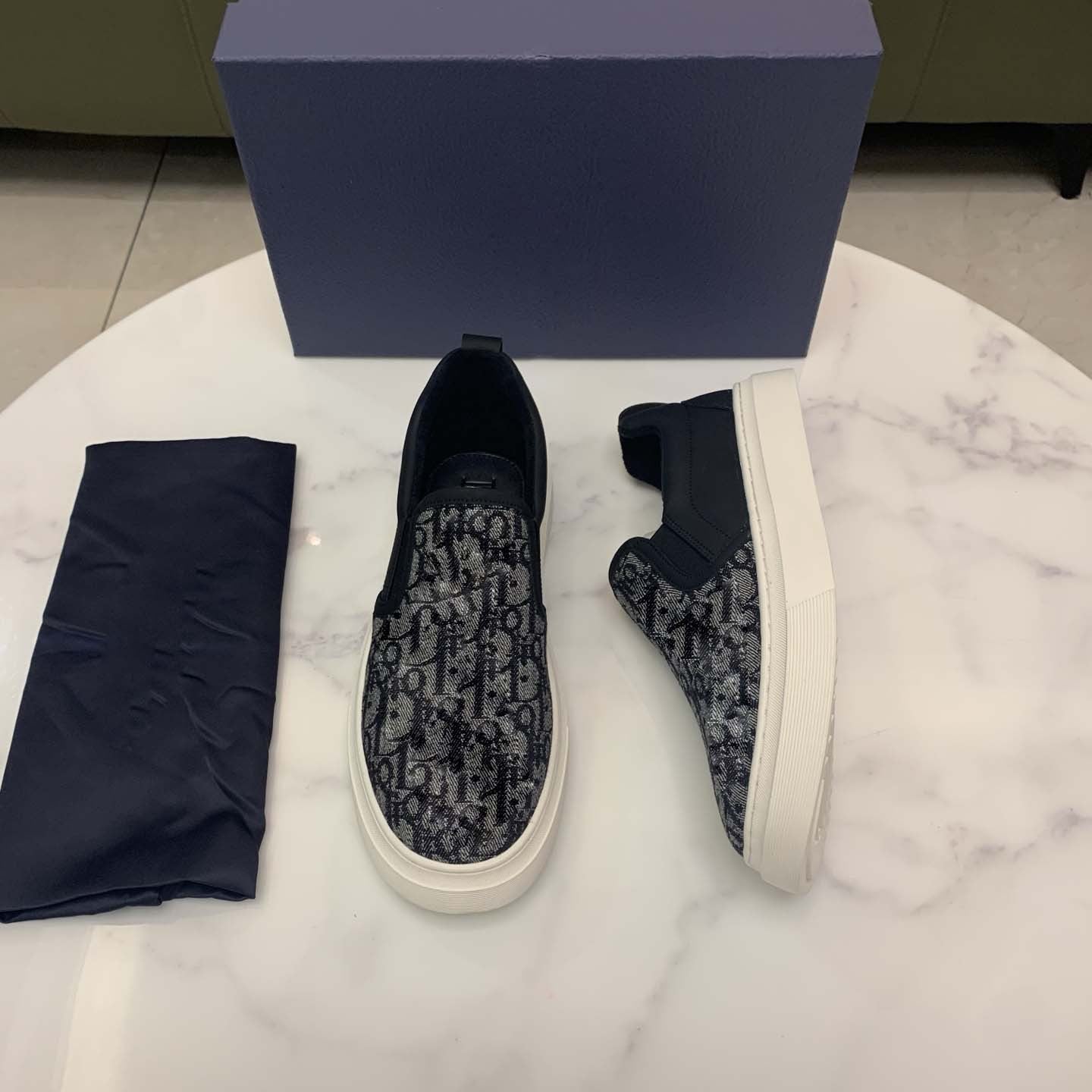 Damen Sneaker Schlangenleder Elastisch Bequem