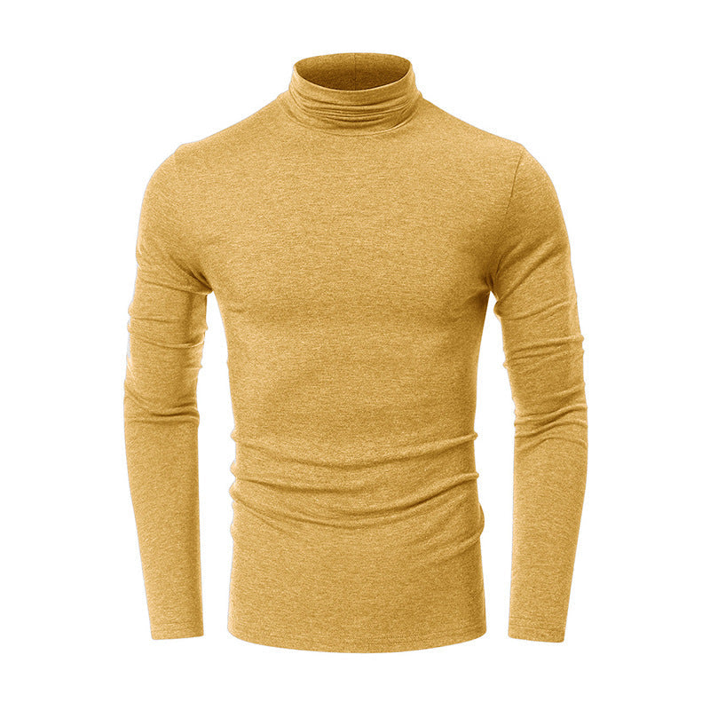 Herren Rollkragenpullover Baumwolle Elegante Optik Modern