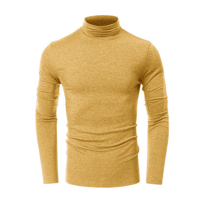 Herren Rollkragenpullover Baumwolle Elegante Optik Modern