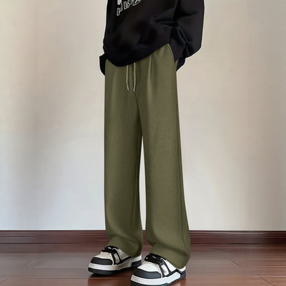 Herren Ripp-Hose Elegant Weich Schmal