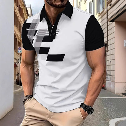 Herren Poloshirt Grafikdesign Cool Berlin Style - BerlinGlamour