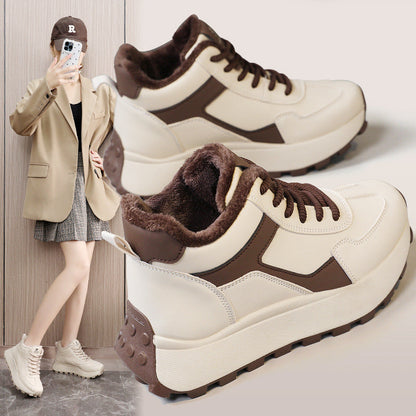 Damen Sneaker High-Top Weich Bequem - BerlinGlamour
