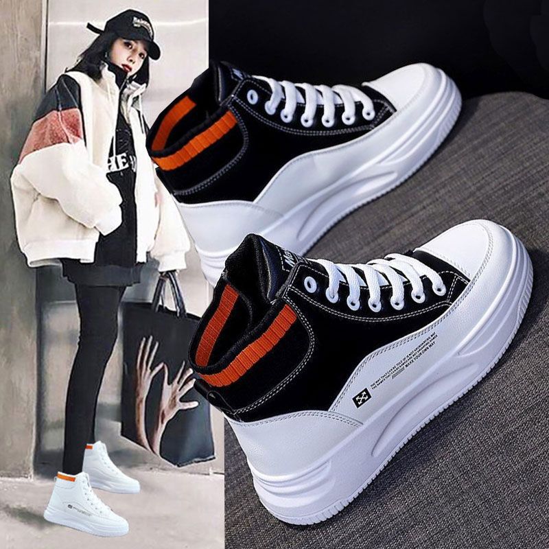 Damen Sneaker Hochtop Weich Bequem Modern Damen Schuhe