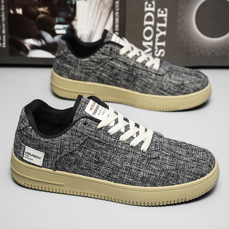 Damen Sneaker Canvas Schuhe Bequem Mode