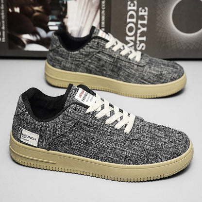 Damen Sneaker Canvas Schuhe Bequem Mode