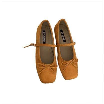 Damen Ballerinas Blumenmuster Elegant mit Riemen