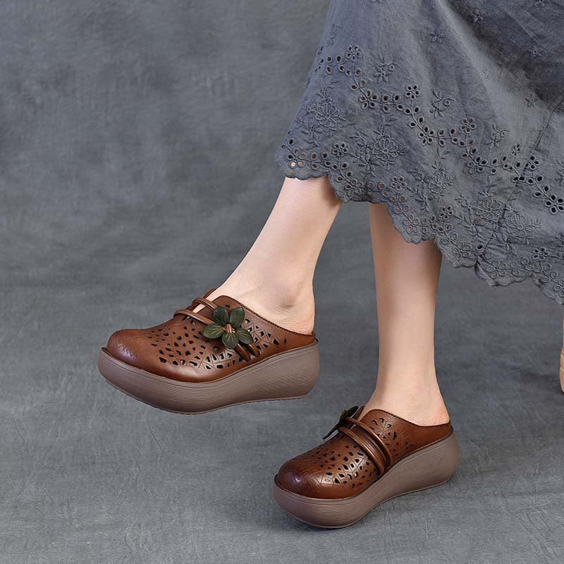 Damen Clogs Komfortabel Ergonomisch mit Blumenmustern