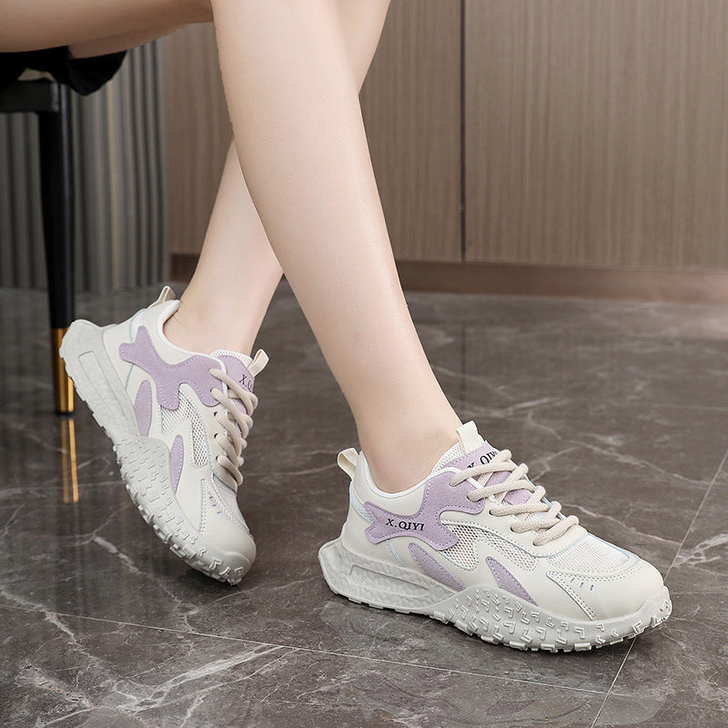 Damen Sneaker Sportlich Leicht mit Weichem Innenfutter