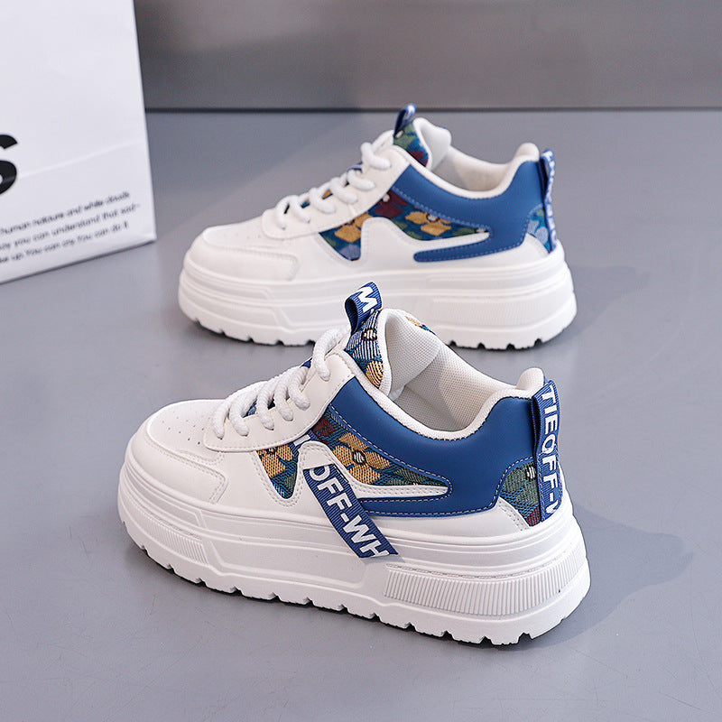 Damen Sneaker Chunky modisch auffällig Grafikdesign