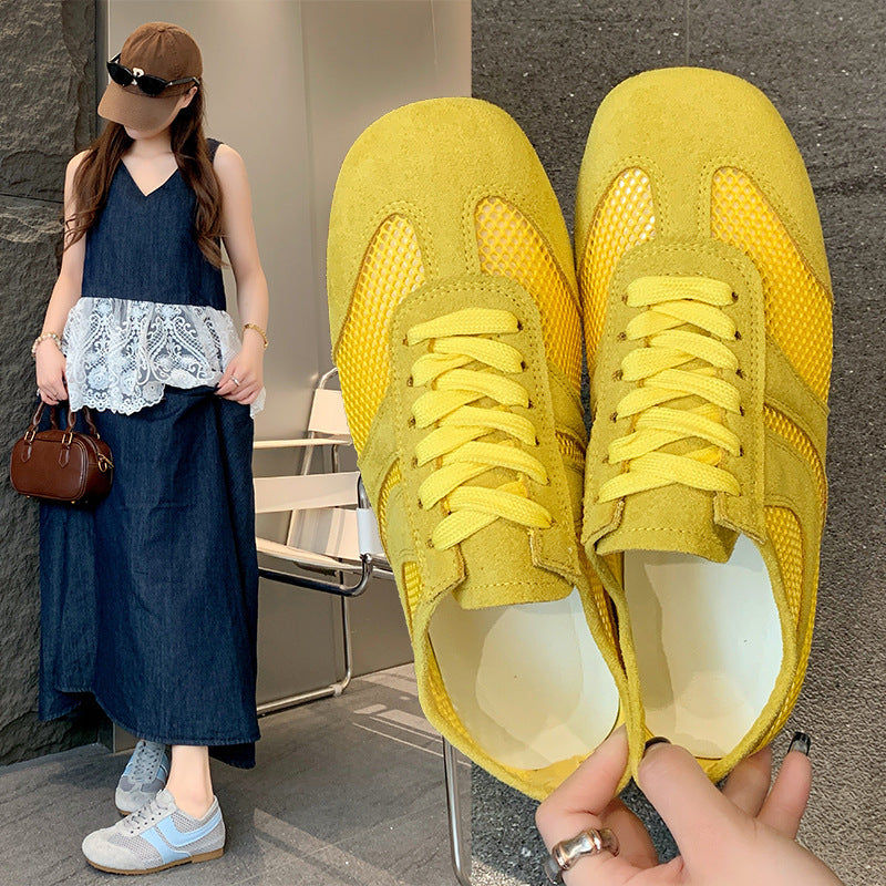 Damen Sneaker Atmungsaktiv Flexibel Komfortabel Laufschuhe - BerlinGlamour