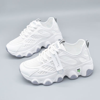 Damen Sneaker Bequem Atmungsaktiv Chunky Style