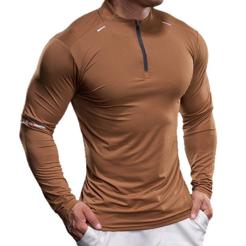 Herren Langarmshirt Sportlich Funktionell