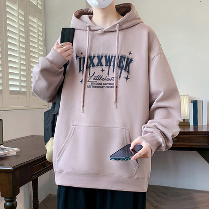 Kapuzenpullover Bequem Modern mit Grafikdruck
