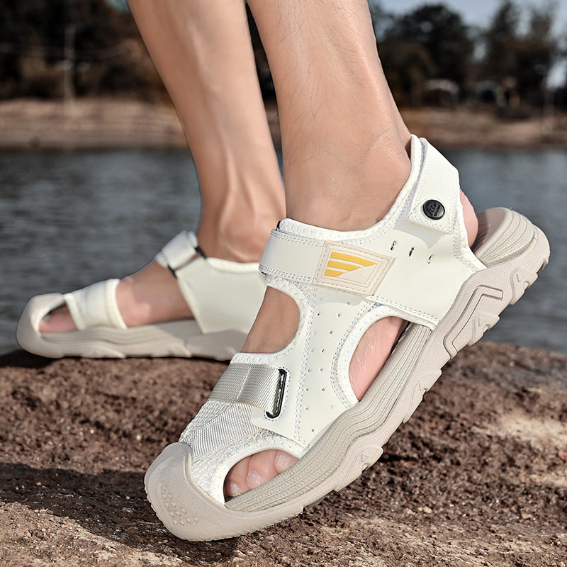 Herren Sandalen Leicht Atmungsaktiv Verstellbar Outdoor