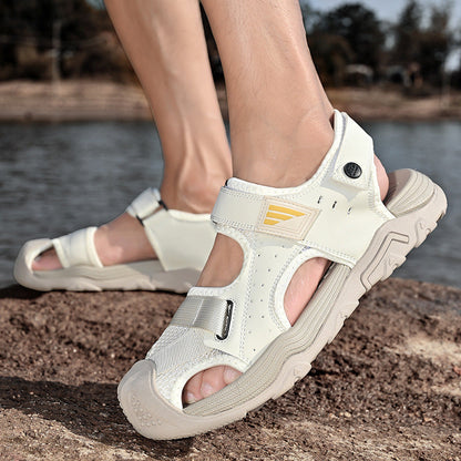 Herren Sandalen Leicht Atmungsaktiv Verstellbar Outdoor
