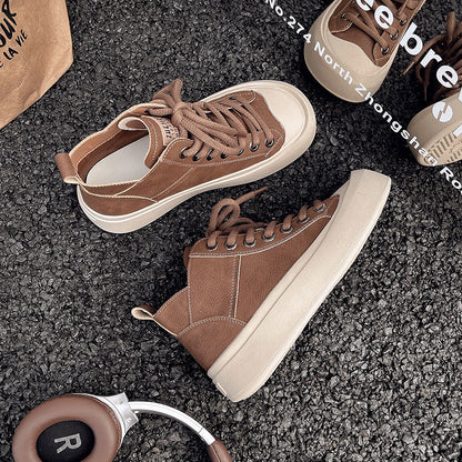Damen Sneaker High-Top atmungsaktiv robust