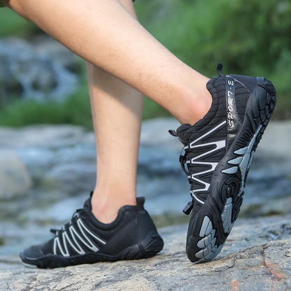 Damen Wanderstiefel Sportlich Atmungsaktiv Rutschfest