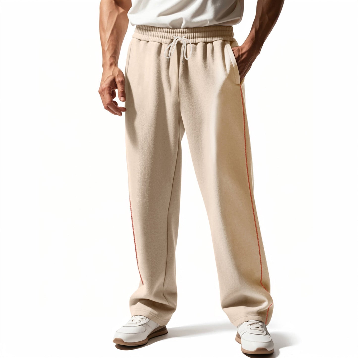 Herren Freizeithosen Bequem Lässig Mit Stretch