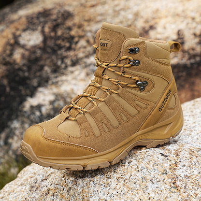 Damen Outdoorschuhe Robust Knöchelschutz Wanderschuhe