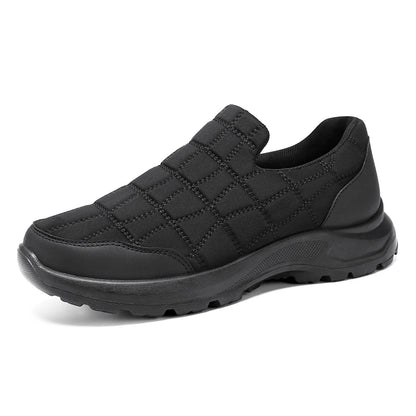Damen Sneaker Bequem Leicht Slip-On Schuhe Mit Weichem Innenleben
