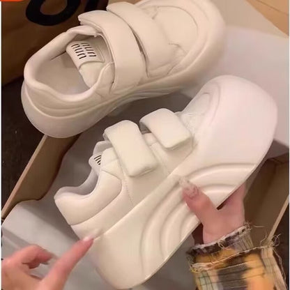 Damen Sneaker Bequem Klettverschluss Weiches Innenleben - BerlinGlamour
