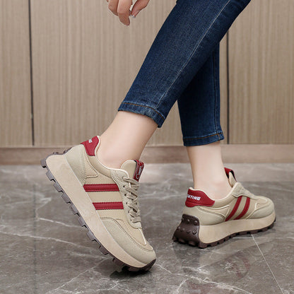 Damen Sneaker Sportlich Rutschfest Mit Stylishem Design
