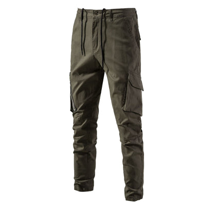 Herren Cargo-Hose Funktionshose Elastisch Bequem