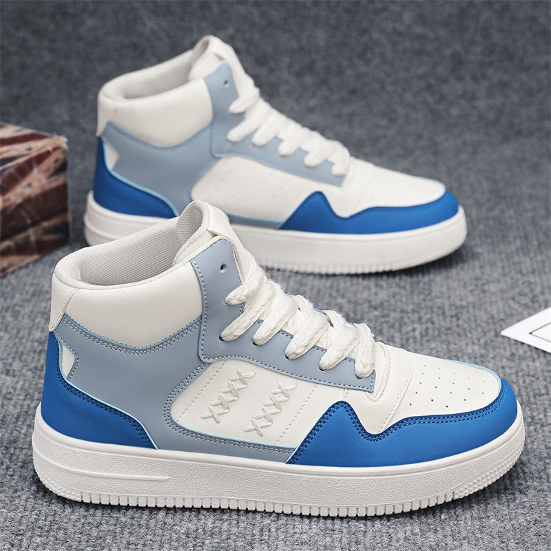 Damen Sneaker Hoch Atmungsaktiv Dämpfung Sportschuh