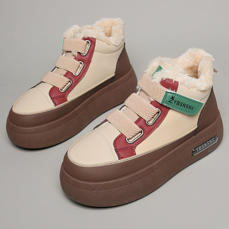Damen Winter Sneaker Warm Fleece Innenleben Sportlich