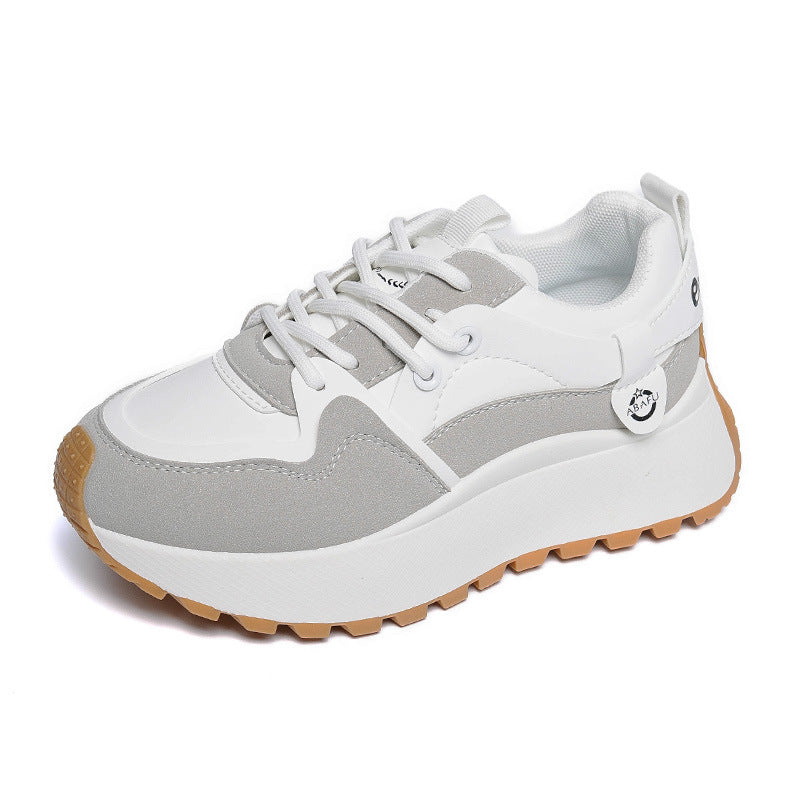 Damen Sneaker Chunky Sportlich Bequem Rutschfest