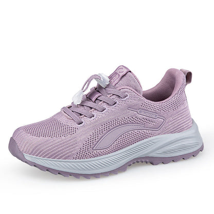 Damen Laufschuhe Atmungsaktiv Komfortabel Schnellschnürsystem