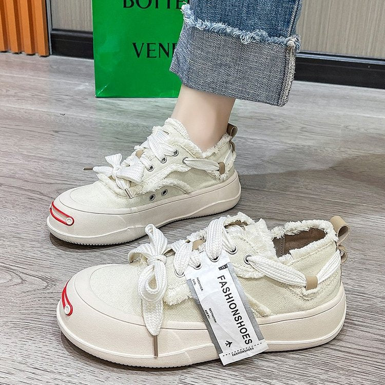 Damen Sneaker Trendy Schuhe mit Schnürung Modern - BerlinGlamour