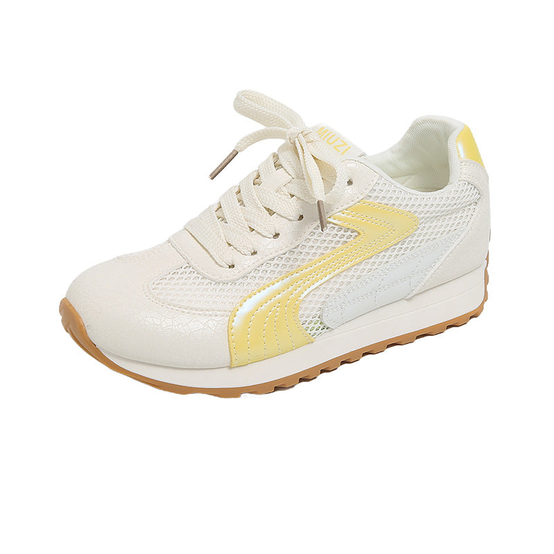 Damen Sneaker Sportlich atmungsaktiv Reflektierend