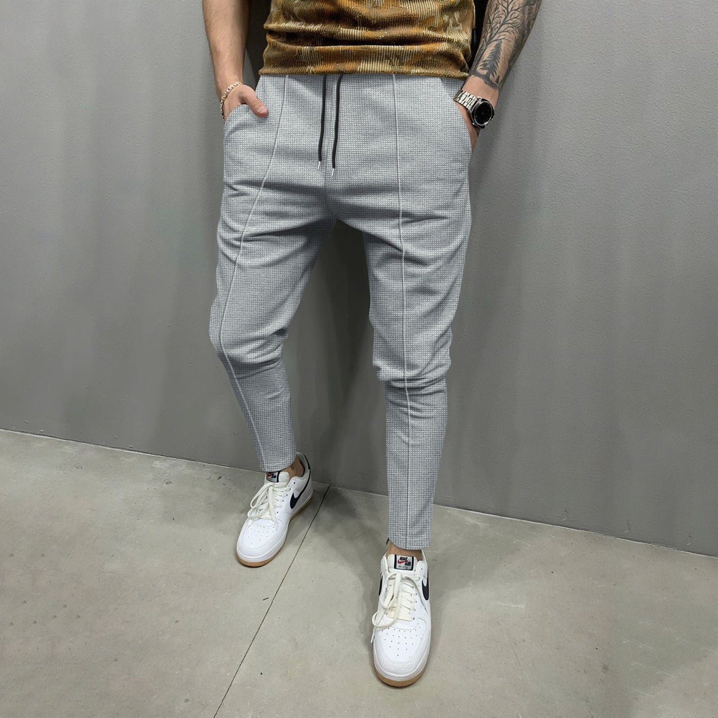 Herren Jogginghose Elegant Sportlich Modern