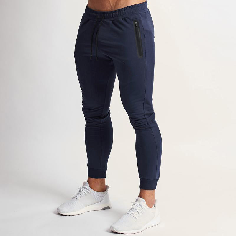 Herren Jogginghose Slim Fit Sportlich mit Taschen